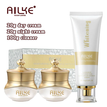 AILKE Whitening Face Set: Dark Spots, Anti-Aging, Wrinkles & Glow