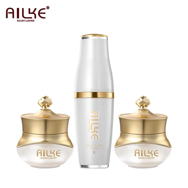 AILKE Whitening Face Set: Dark Spots, Anti-Aging, Wrinkles & Glow