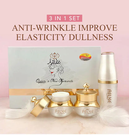 AILKE Whitening Set: Dark Spot Remover, Anti-Aging & Wrinkle Care