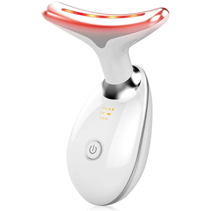 Rechargeable LED Tricolor Facial & Neck Massager