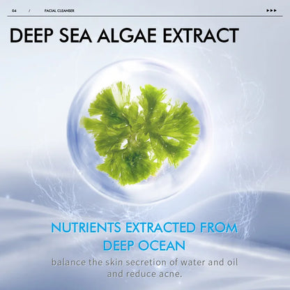 LAIKOU Men Facial Cleanser – Oil Control & Deep Moisturizing Face Wash