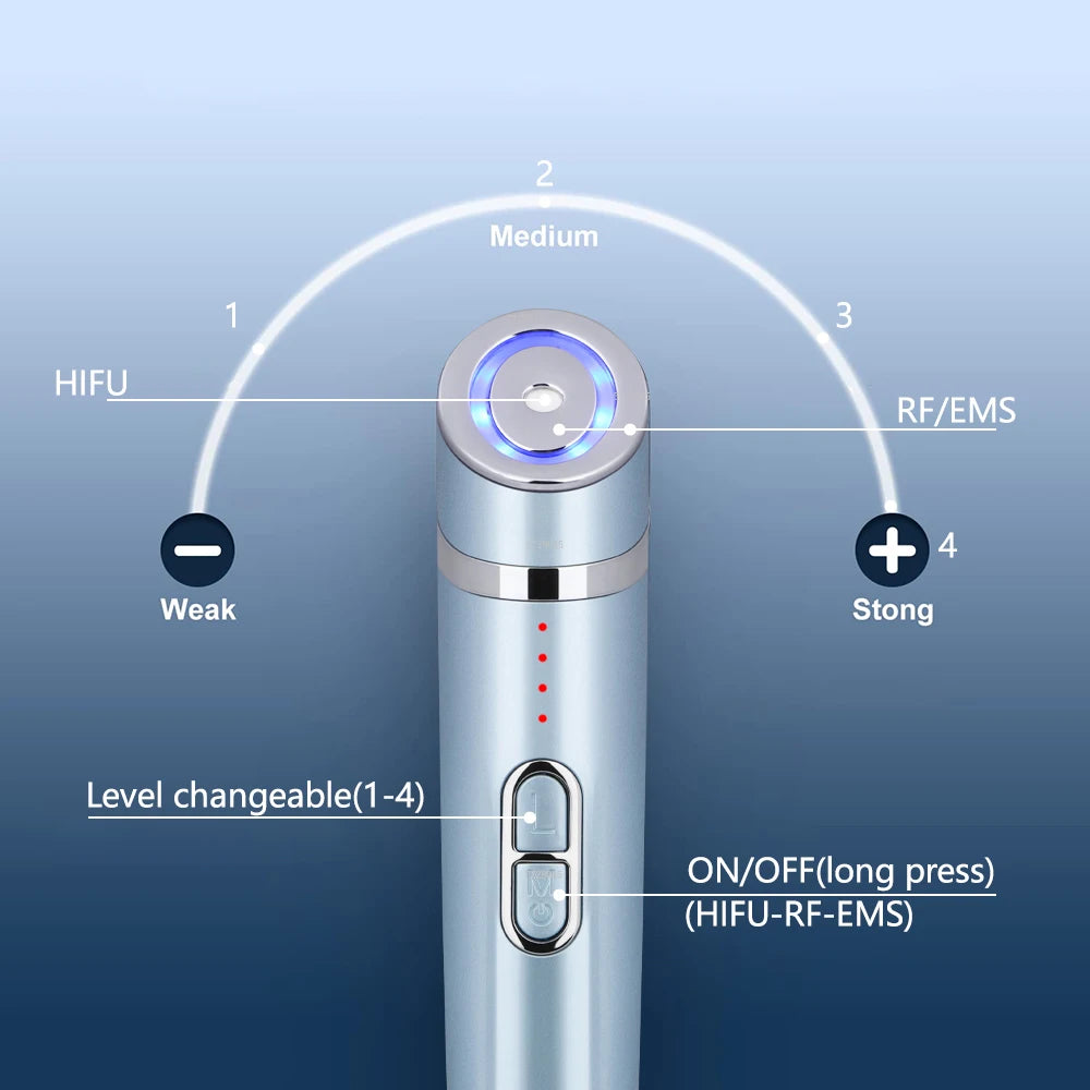 Mini HIFU Eye Lift Machine – RF & EMS Skin Tightening