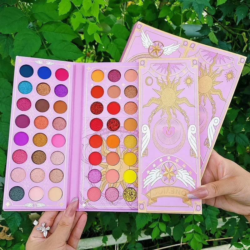 Boutique 96-Color Eyeshadow Palette – Shimmer, Matte & Neon Stage Colors