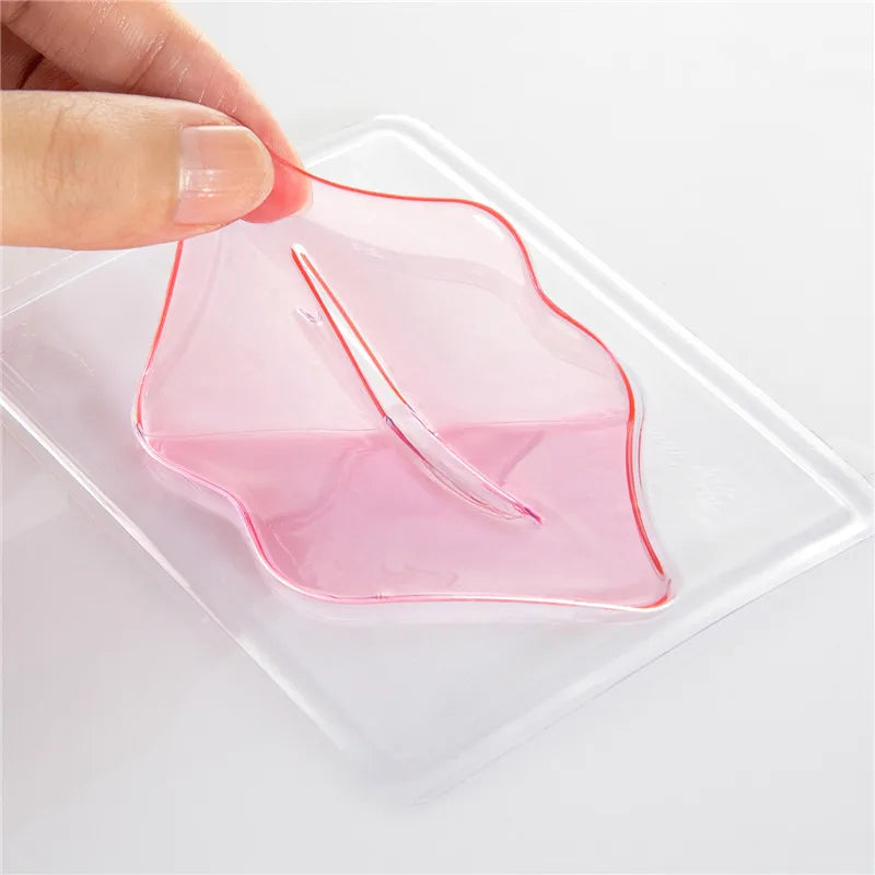 5pcs Crystal Collagen Lip Mask – Moisturizing, Plumping & Nourishing Lip Patches