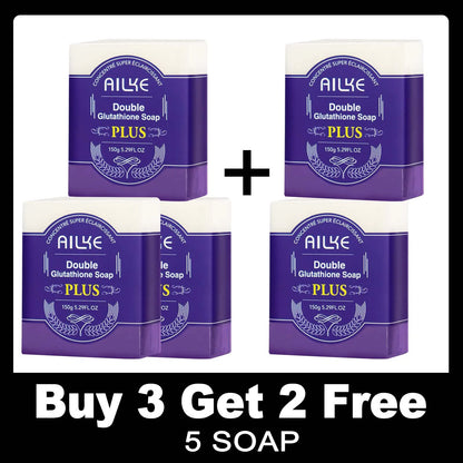 AILKE Glutathione PLUS Skin Lightening Kit: Advanced Whitening Lotion Set for Men & Women | Moisturizing & Softening