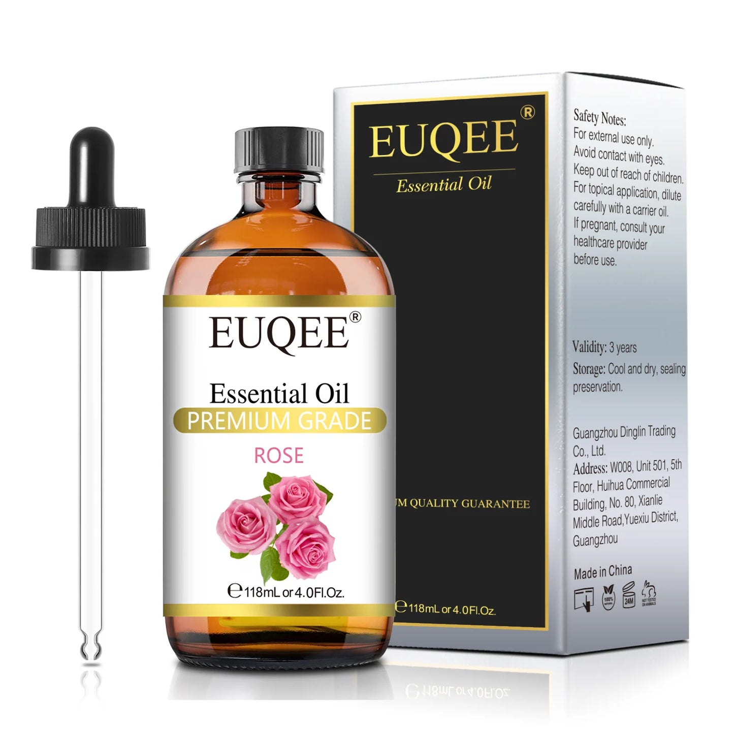 EUQEE 4oz Essential Oil – Aromatherapy, Diffuser & Candle Making
