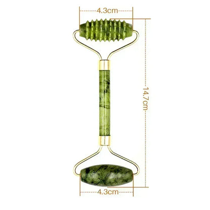 Natural Jade Gua Sha Face Massager – Facial & Eye Care SPA Tool