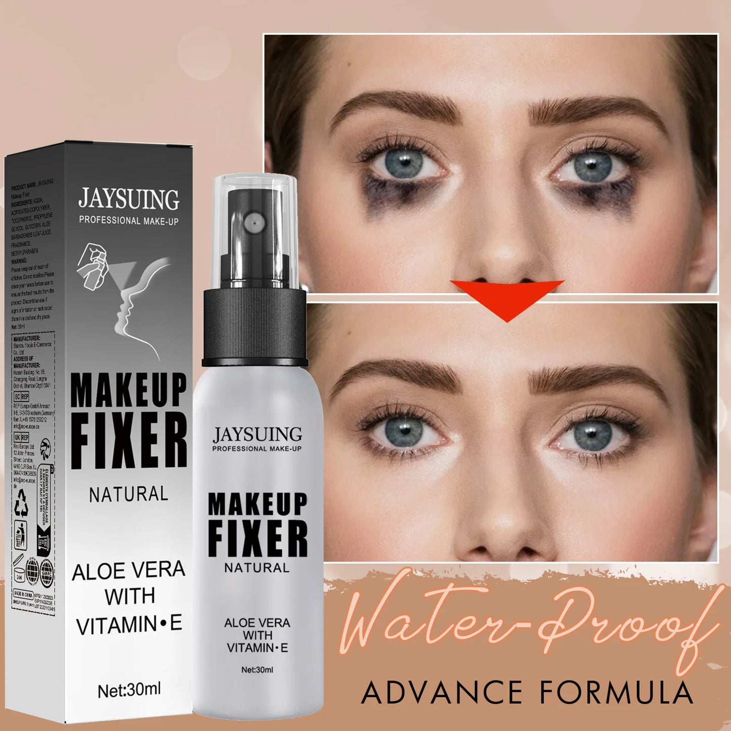 Makeup Setting Spray – Moisturizing, Oil Control, Long-Lasting, Natural Matte Finish Cosmetic Fixer