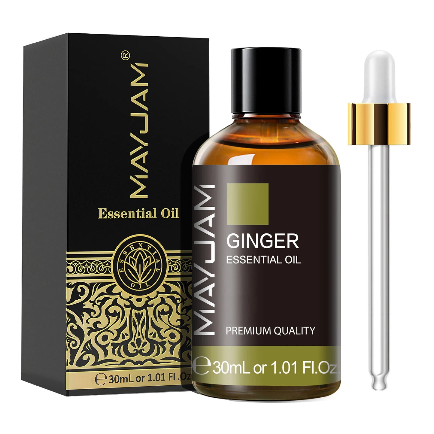 MAYJAM Essential Oils Set – Citronella, Jasmine, Eucalyptus, Sweet Orange & More
