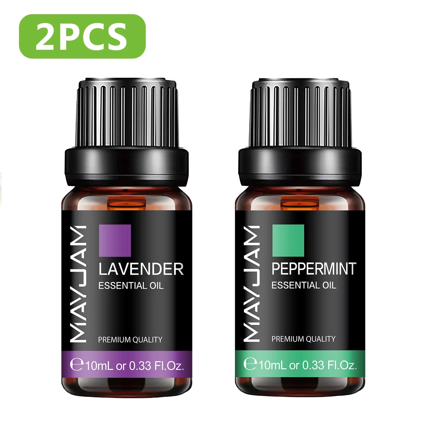MAYJAM Essential Oils Set – Citronella, Jasmine, Eucalyptus, Sweet Orange & More