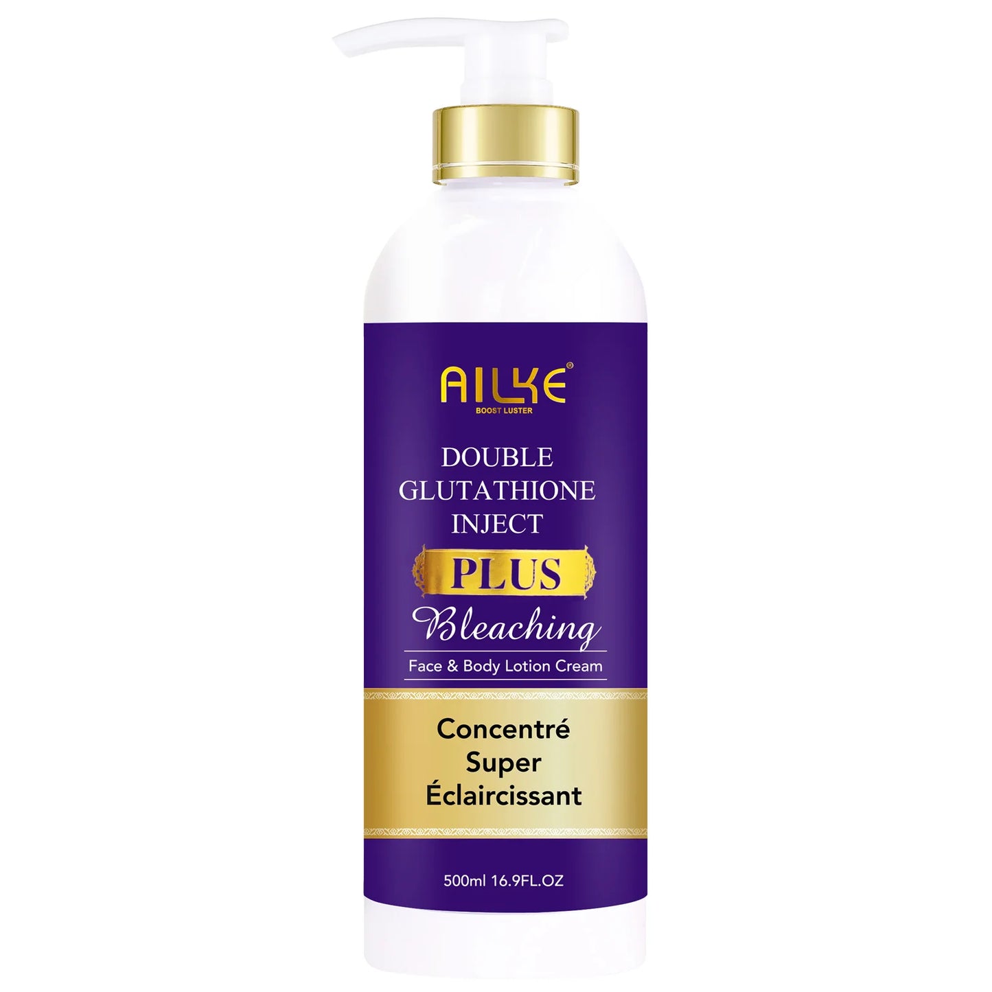 AILKE Double Glutathione Anti-Aging Set | Whitening Serum & Lotion for Dark Spots, Fine Lines & Uneven Skin