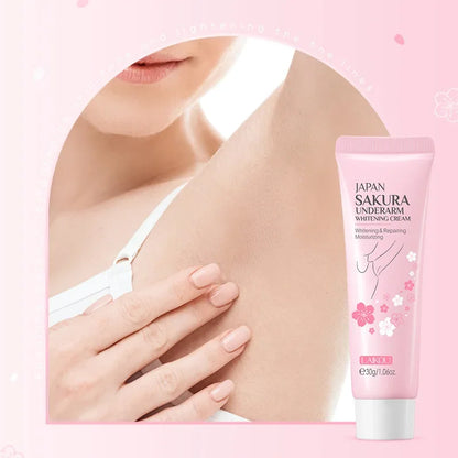 Laikou Sakura Whitening Cream – Underarm, Knee & Dark Skin Care