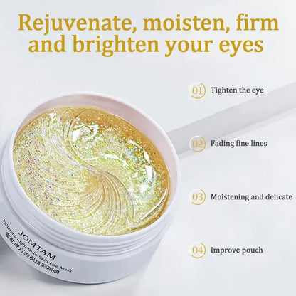 Bioaqua 60pcs Collagen Eye Mask – Anti-Dark Circle & Hydrating Under-Eye Patches