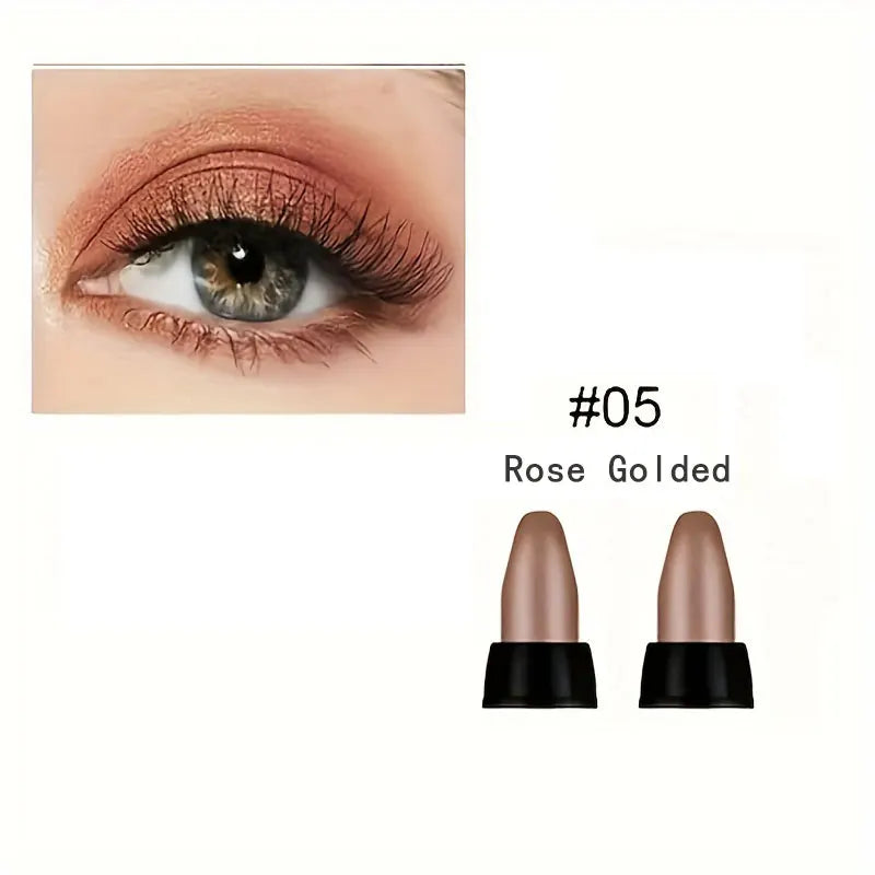 16-Color Pearlescent Eyeliner – Glitter Waterproof Long-Lasting Eye Makeup