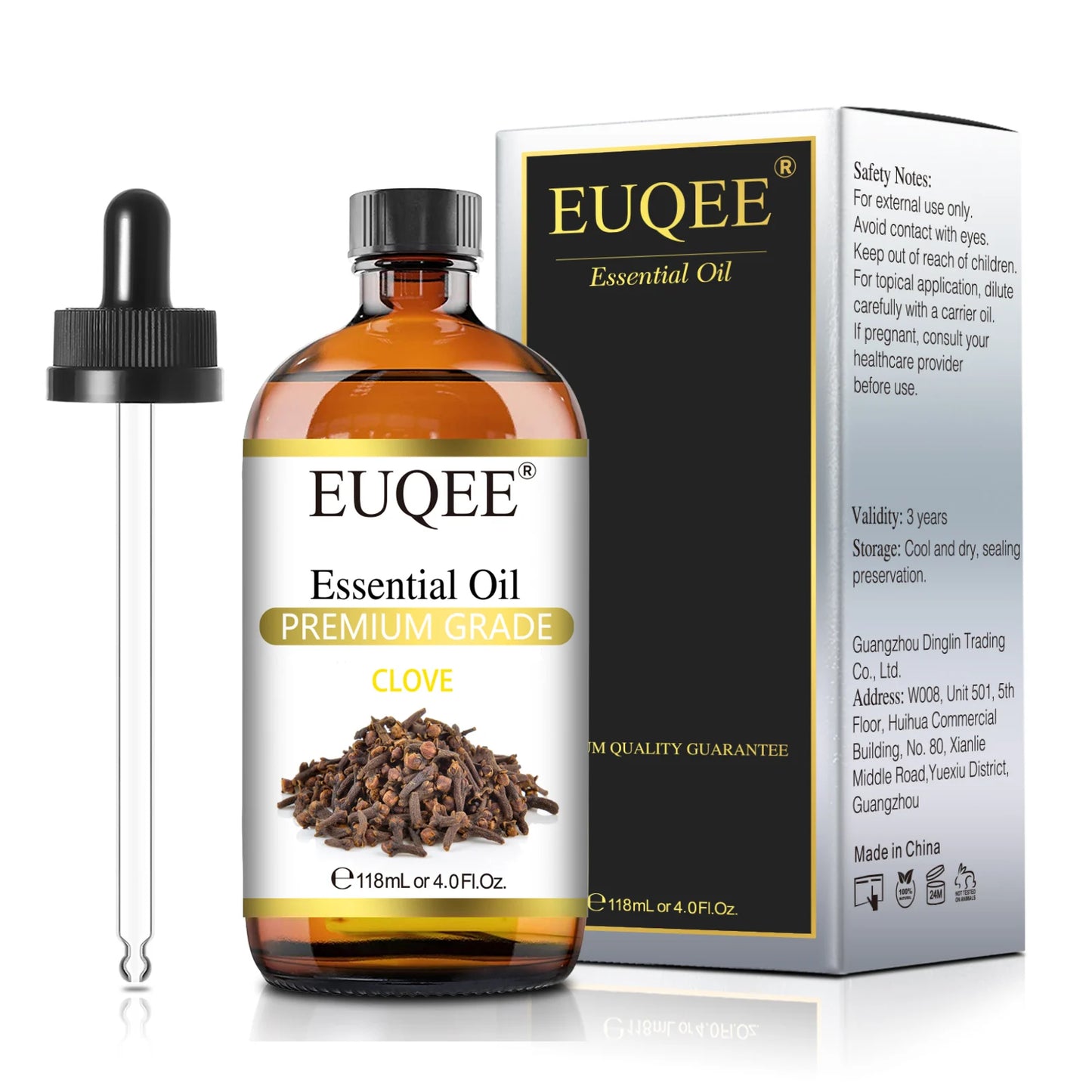 EUQEE 4oz Essential Oil – Aromatherapy, Diffuser & Candle Making