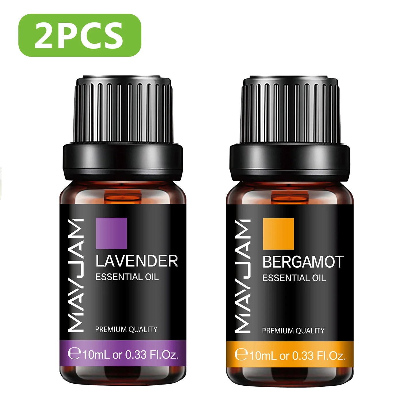 MAYJAM Essential Oils Set – Citronella, Jasmine, Eucalyptus, Sweet Orange & More