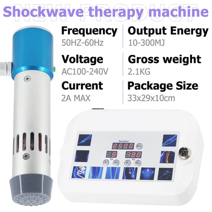 Professional Shock Wave Massager for ED Treatment & Full Body Pain Relief