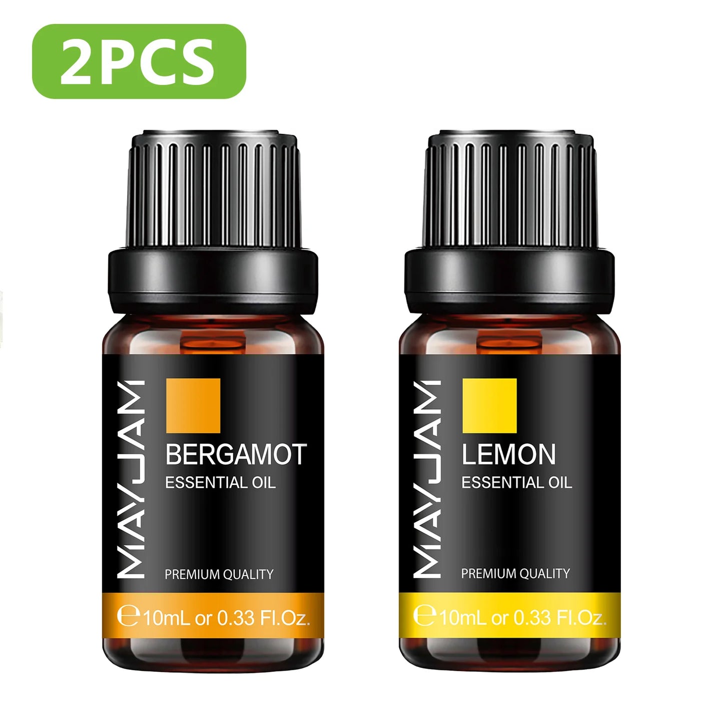 MAYJAM Essential Oils Set – Citronella, Jasmine, Eucalyptus, Sweet Orange & More