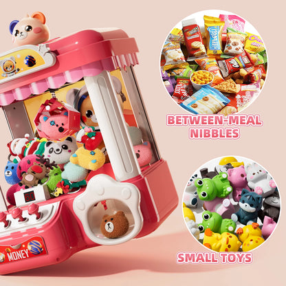 Doll Machine Claw Doll Machine Toys Kids Coin Play Game Mini Clip Doll Toys Machines Interactive Operated Birthday Gift Children