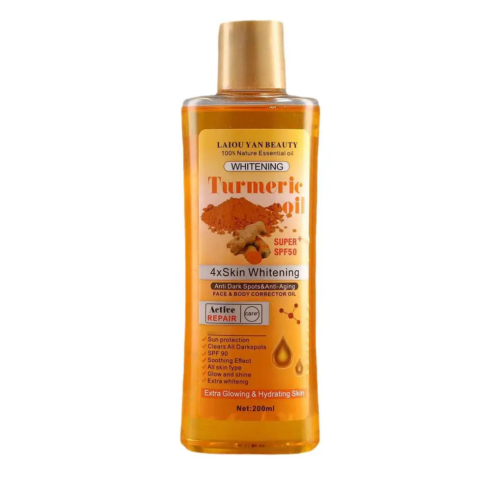 Turmeric Essential Oil – Natural Facial & Body Massage Oil | Brightening, Moisturizing & Aromatherapy Skincare