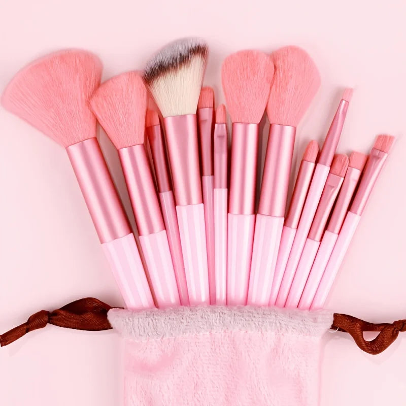 8-29Pcs Professional Makeup Brush Kit – Soft Eyeshadow & Foundation Brushes