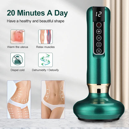 Electric Vacuum Cupping Massager – Anti-Cellulite & Body Slimming Therapy