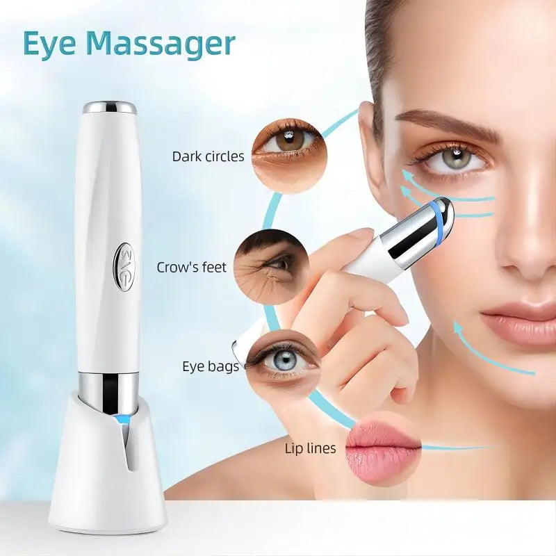 5 in 1 Eye Beauty Device – LED Red Light Therapy Massager Wand