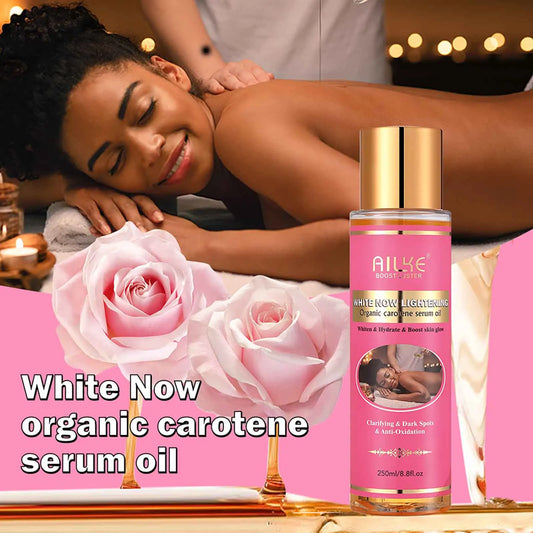 AILKE Carotene Brightening Body Oil: Vitamin E, Rose Oil, Smooth Skin
