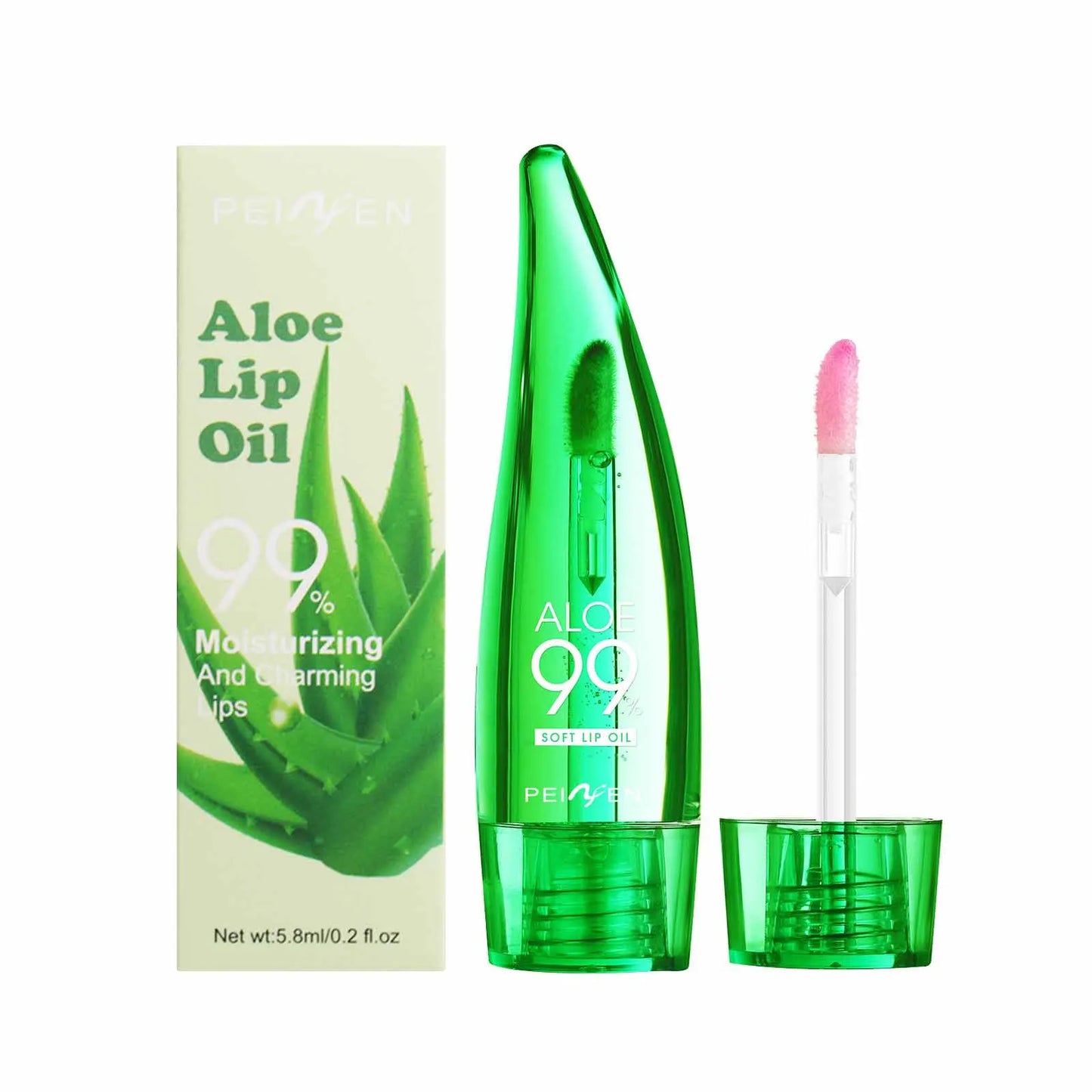 99% Aloe Vera Color Changing Lip Balm – Long-Lasting Moisture & Transparent Lip Care
