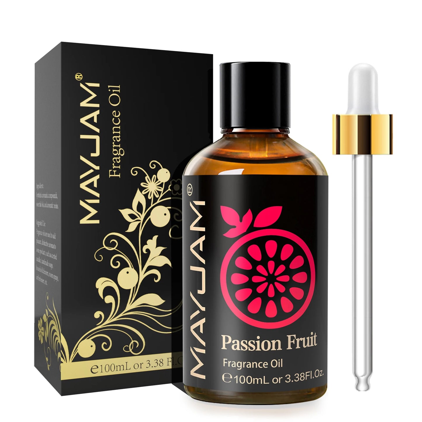 MAYJAM 100ML Fruit Fragrance Oil – Coconut, Strawberry, Watermelon & Blueberry