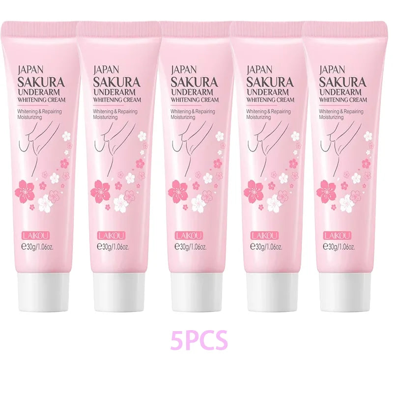 Laikou Sakura Whitening Cream – Underarm, Knee & Dark Skin Care
