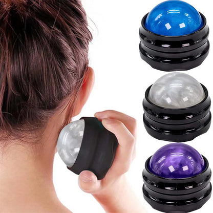 Mini Body Massager Ball – 360° Manual Therapy for Back, Shoulder & Foot