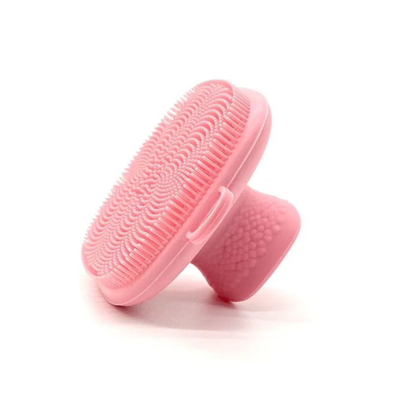 Silicone Face Scrubber – Manual Facial Cleansing Brush for Men & Women