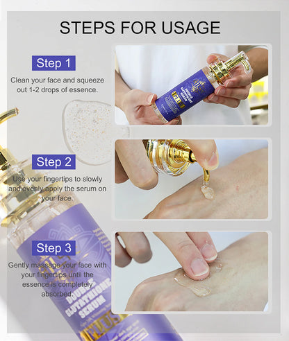 AILKE Double Glutathione Anti-Aging Set | Whitening Serum & Lotion for Dark Spots, Fine Lines & Uneven Skin