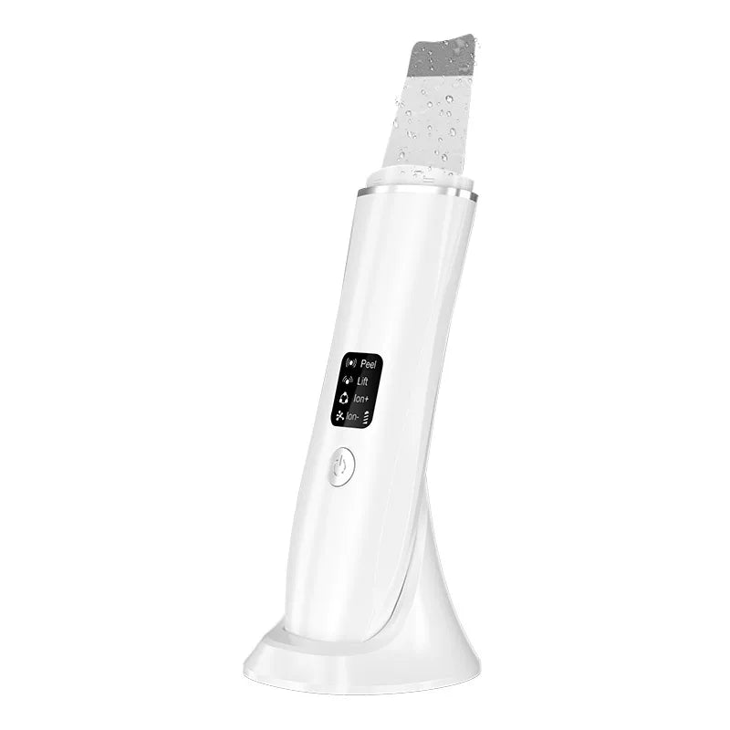Ultrasonic Skin Scrubber – Electric Facial Deep Cleanser & Blackhead Remover