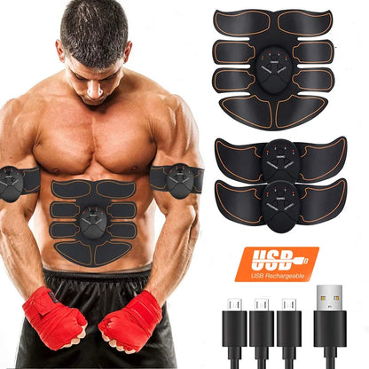 Wireless EMS Muscle Stimulator – ABS & Hip Trainer Body Slimming Massager