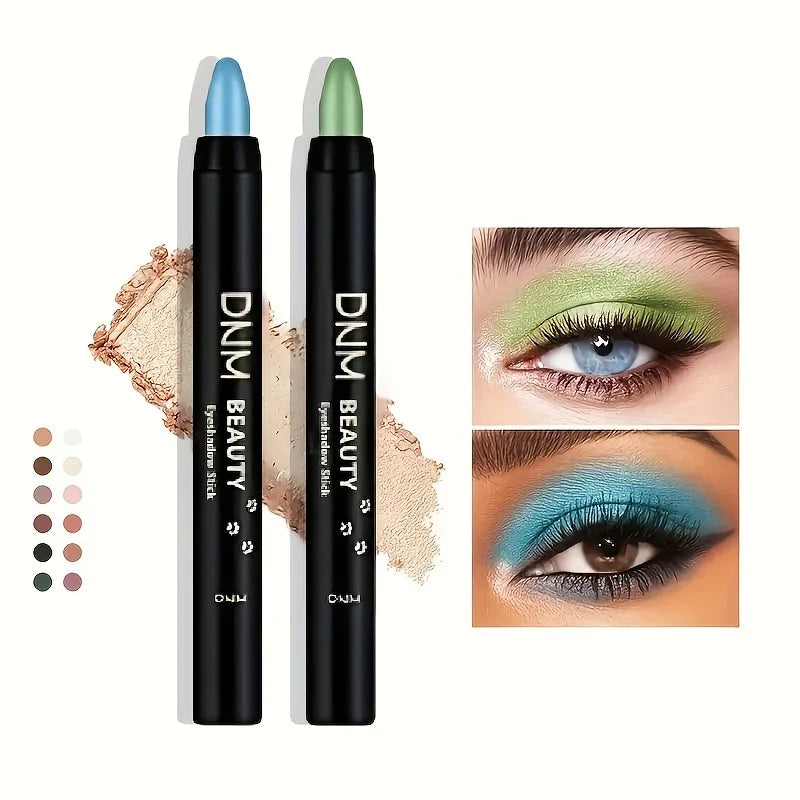 16-Color Pearlescent Eyeliner – Glitter Waterproof Long-Lasting Eye Makeup