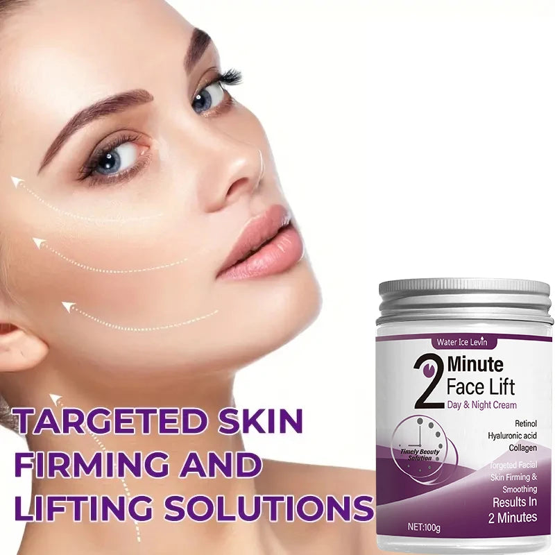 2 Minutes Facial Lifting Cream with Retinol, Hyaluronic Acid & Collagen
