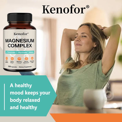 Triple Magnesium Complex – Brain, Sleep & Relaxation Support