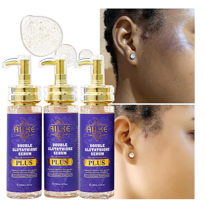 AILKE Glutathione PLUS Skin Lightening Kit: Advanced Whitening Lotion Set for Men & Women | Moisturizing & Softening