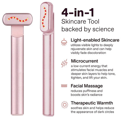 Red Light Facial Wand & Neck Massager