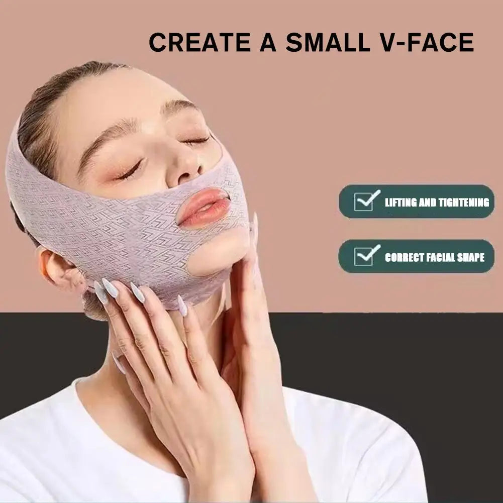 Chin Up V-Line Face Shaping Mask – Slimming & Lifting Facial Sleep Strap
