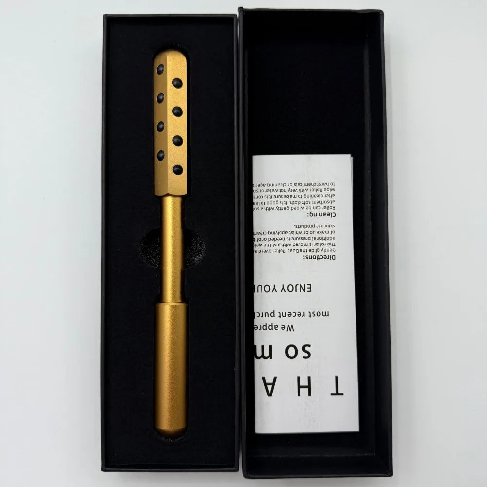 24 Germanium Face Massage Roller – Acupoint Gua Sha Beauty Tool