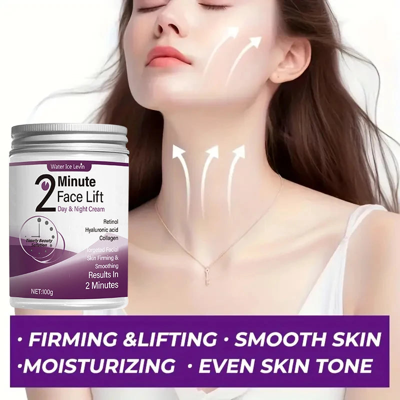 2 Minutes Facial Lifting Cream with Retinol, Hyaluronic Acid & Collagen