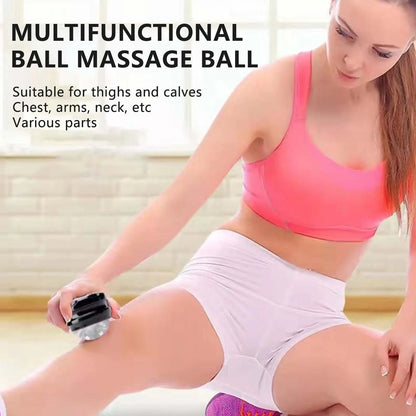 Mini Body Massager Ball – 360° Manual Therapy for Back, Shoulder & Foot