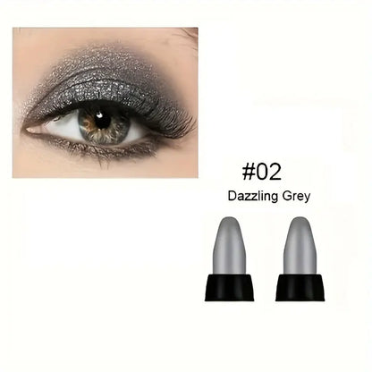 16-Color Pearlescent Eyeliner – Glitter Waterproof Long-Lasting Eye Makeup