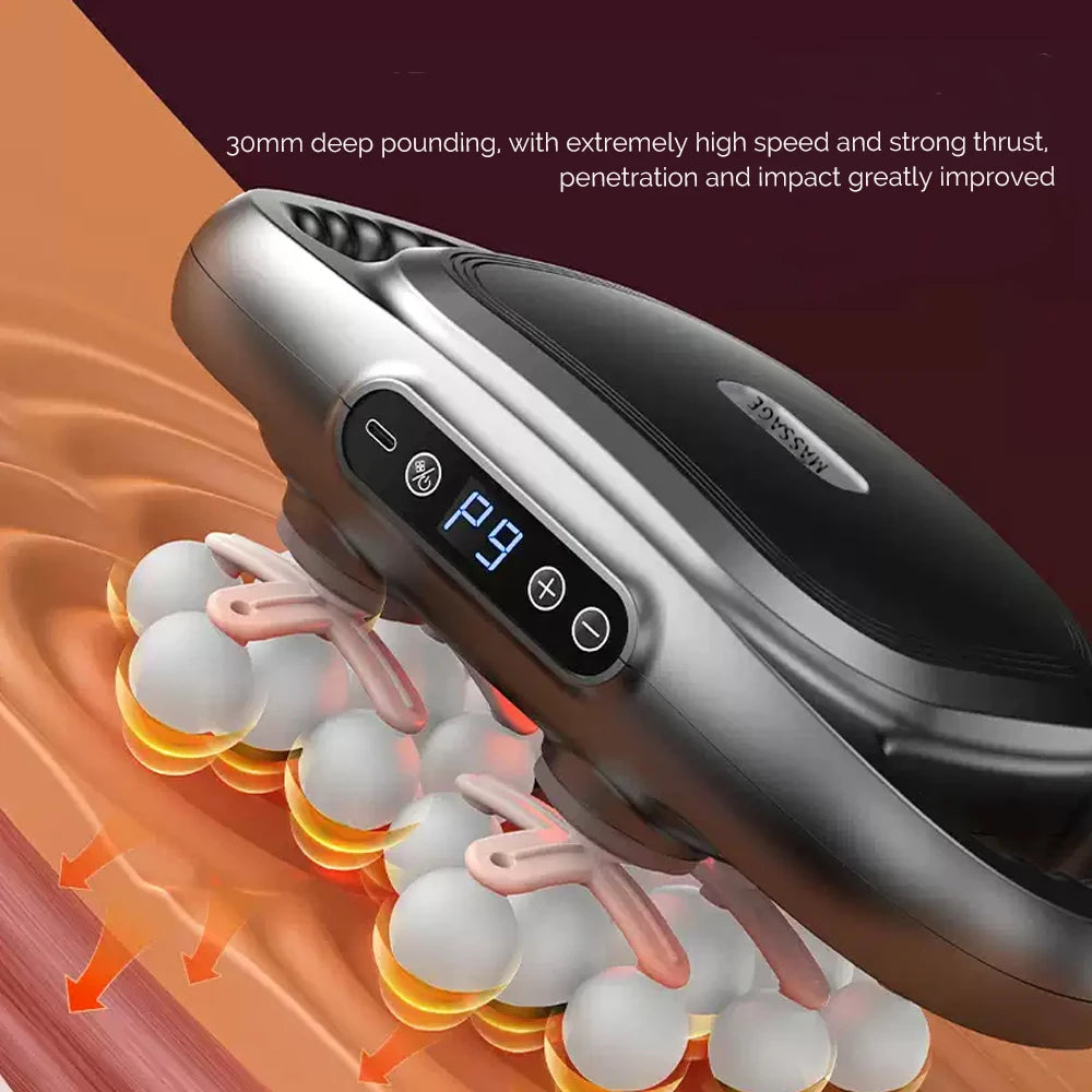 22-Head Fascia Gun – High Frequency Vibration Massage Gun