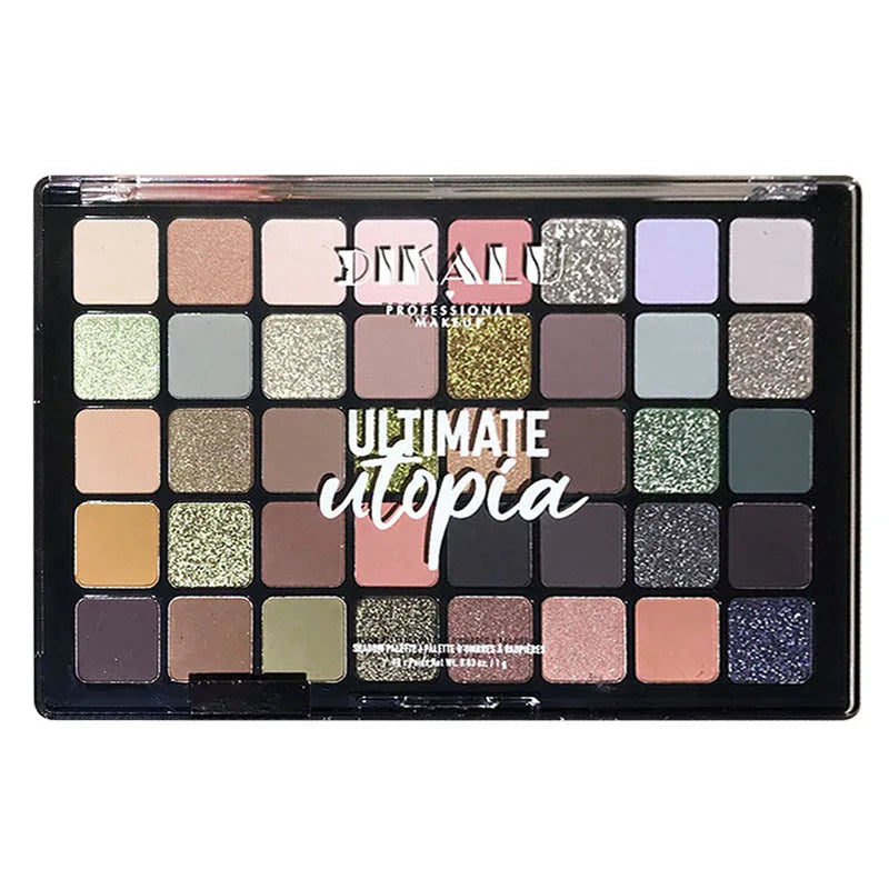 Boutique 96-Color Eyeshadow Palette – Shimmer, Matte & Neon Stage Colors