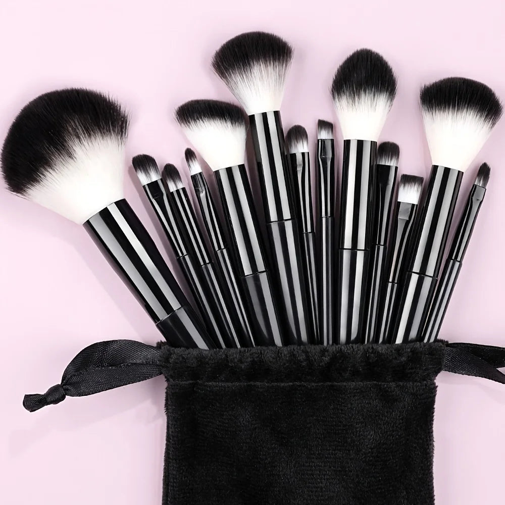 8-29Pcs Professional Makeup Brush Kit – Soft Eyeshadow & Foundation Brushes