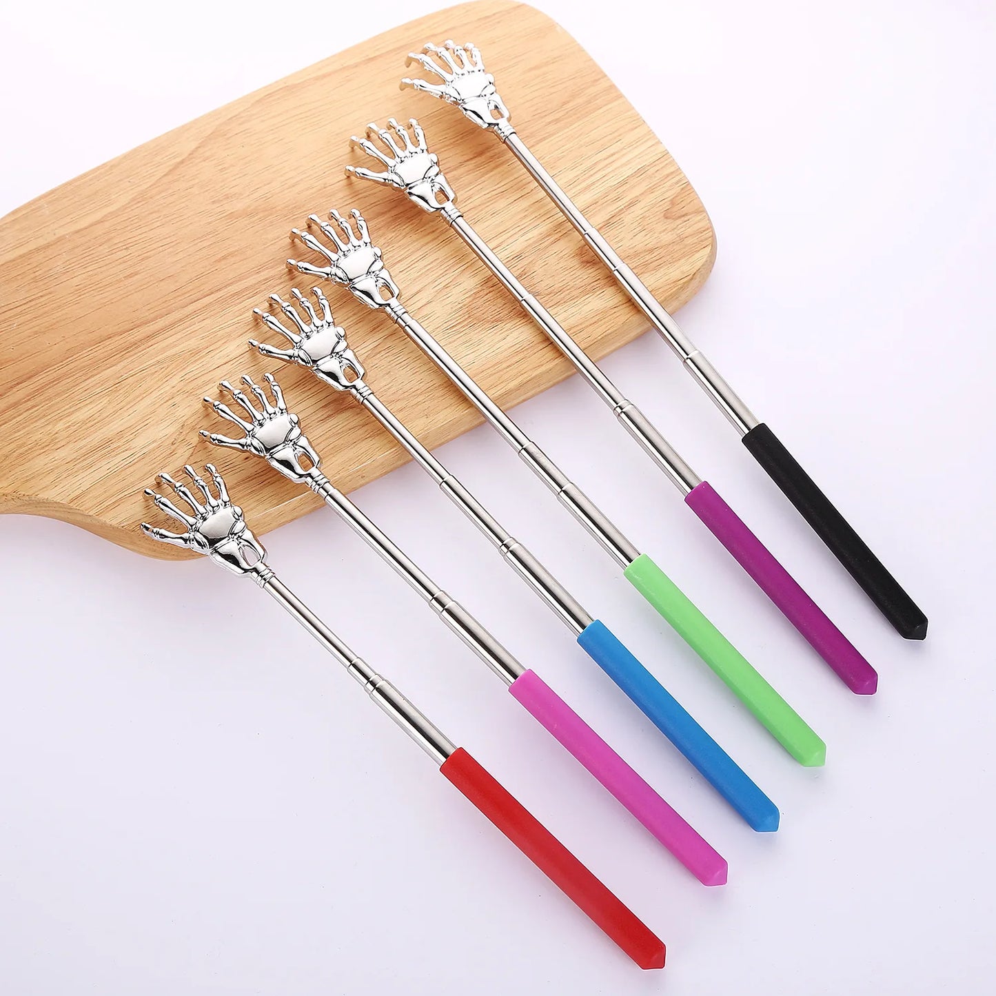Telescopic Back Scratcher Massager Kit – Extendable Itch Relief Tool